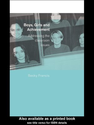 cover image of Boys, Girls and Achievement